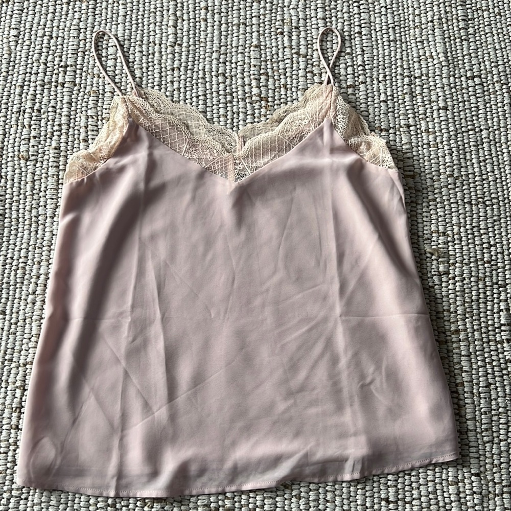 Blush Lace Tank top